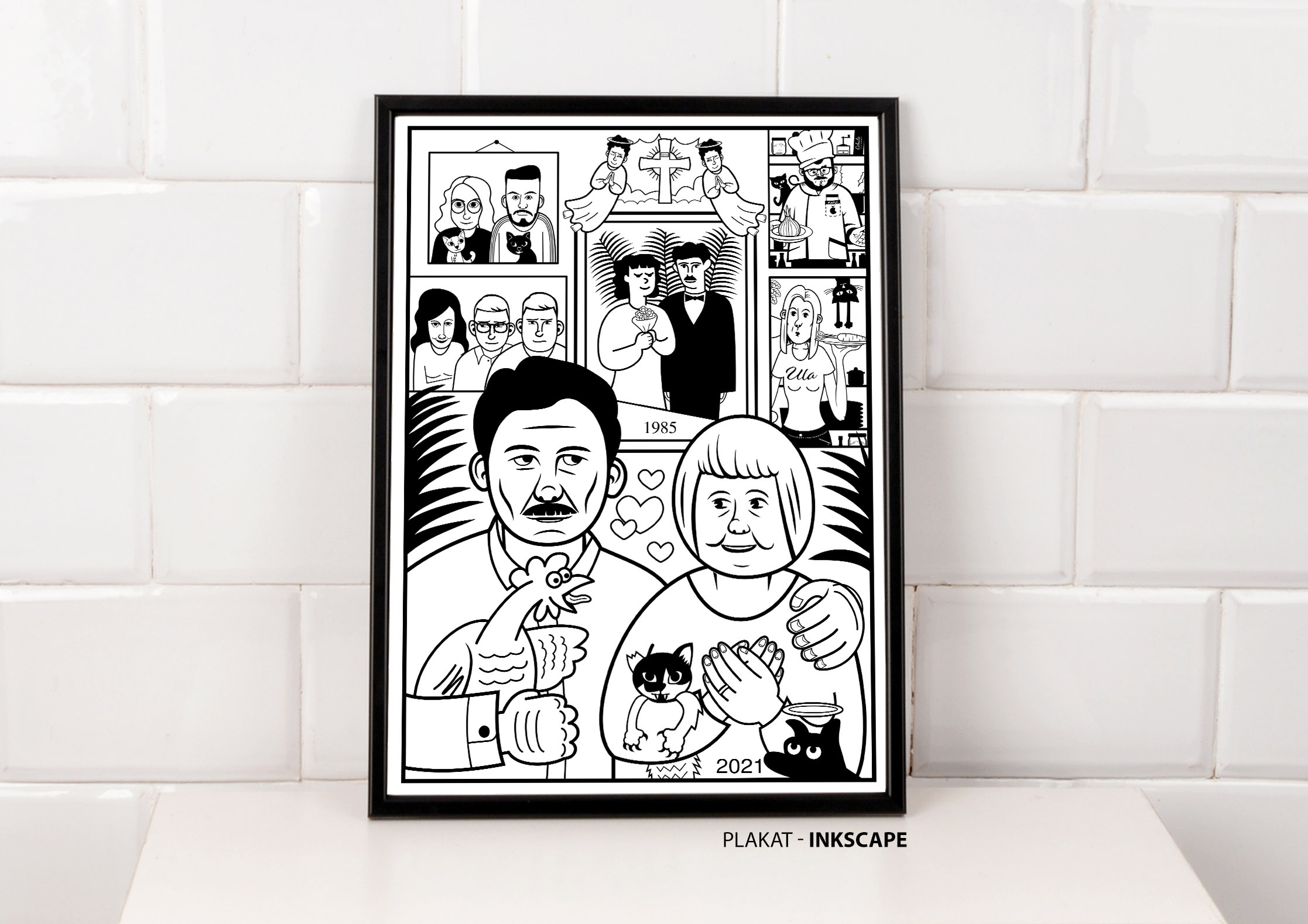 My family poster